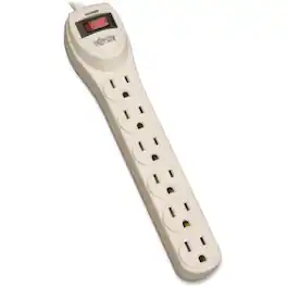 Eaton Tripp Lite Series Industrial Power Strip, 6-Outlet, 4 ft. (1.2 m) Cord - NEMA 5-15P - 6 x NEMA 5-15R - 4 ft Cord - Gray