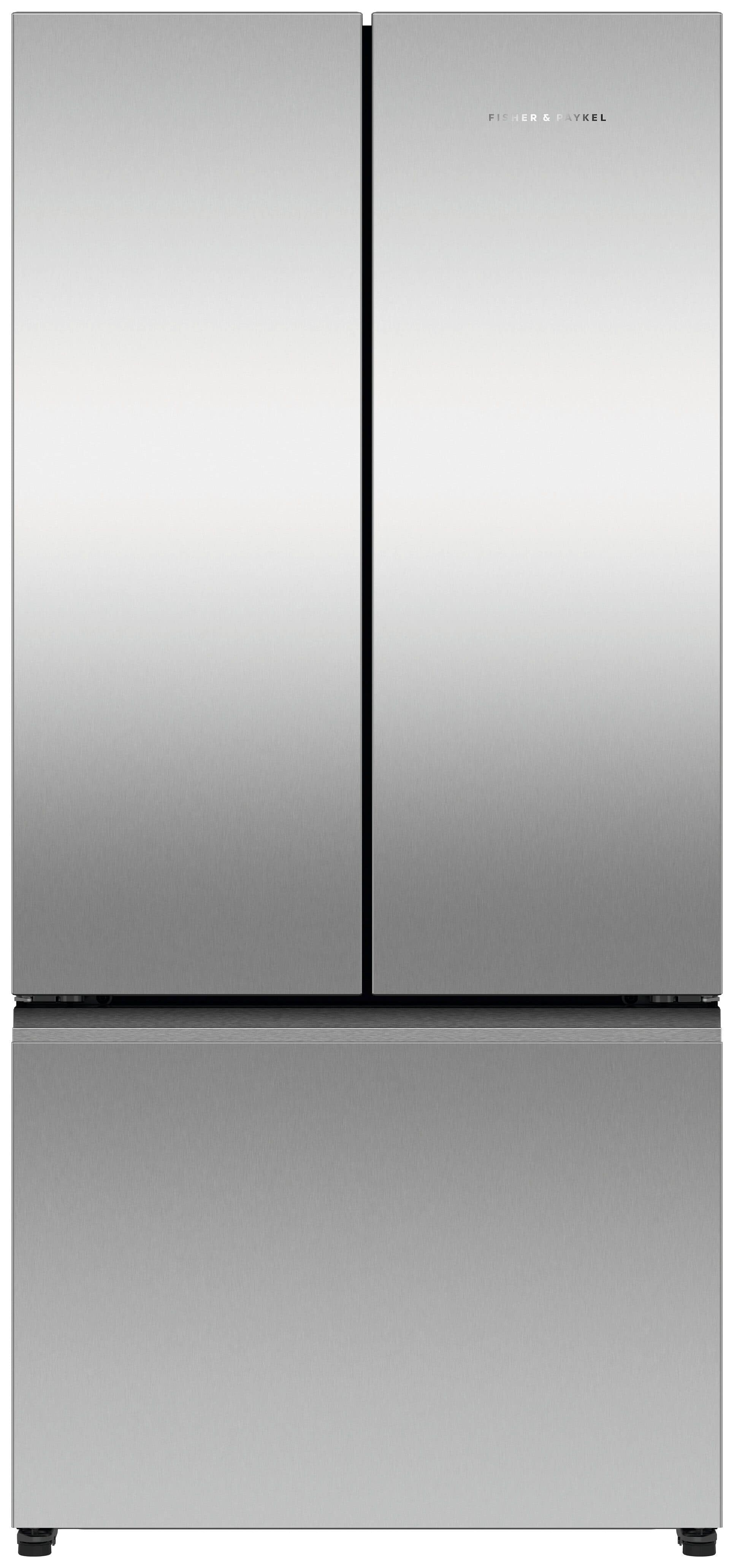 Fisher & Paykel - 18 cu. Ft. French Door Refrigerator - Stainless Steel