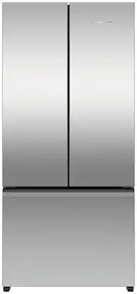 Fisher & Paykel - 18 cu. Ft. French Door Refrigerator - Stainless Steel