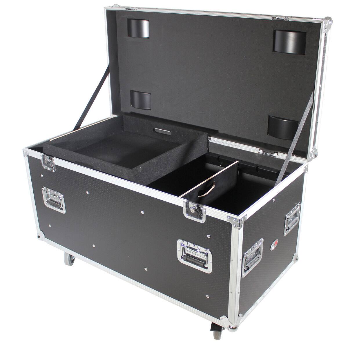Alt View 2. ProX - ProX XS-UTLD1 Large Utility Case with Divider and 4" Caster Wheels.