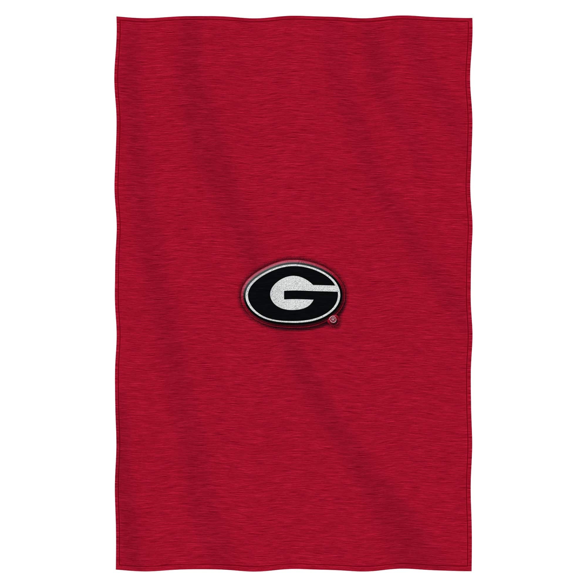 Northwest - Georgia Bulldogs 54'' x 84'' Dominate Sweatshirt Throw Blanket - Red
