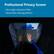 Professional Privacy Screen
- Blue light reduction filter
- Reversible viewing options