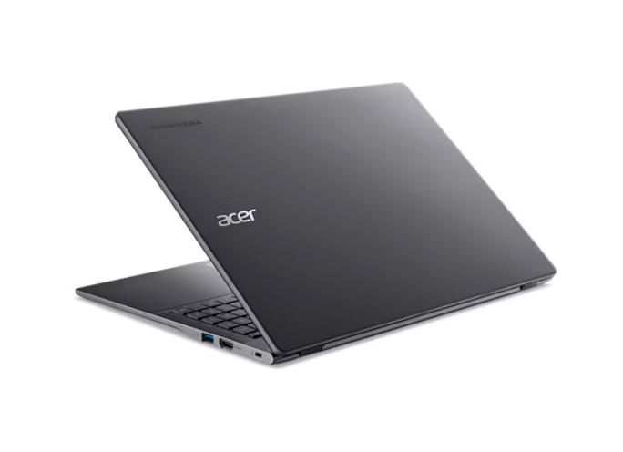 Alt View 1. Acer - Acer Chromebook Plus 516 16" WQXGA Laptop Intel i3-1315U 12-Core 8GB RAM 256GB SSD ChromeOS AI Webcam - Metallic Silver.