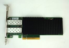 Dell - Refurbished Excellent - N49FM (Intel XXV710-DA2) Dual Port 25 GbE Server Network Interface Card - SFP28 - PCI-E 3.0 x8 - Full-Height - Green