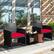 Alt View 3. Costway - 3PCS Patio Wicker Furniture Set Storage Table W/Protect Cover - Red,Mix Brown.