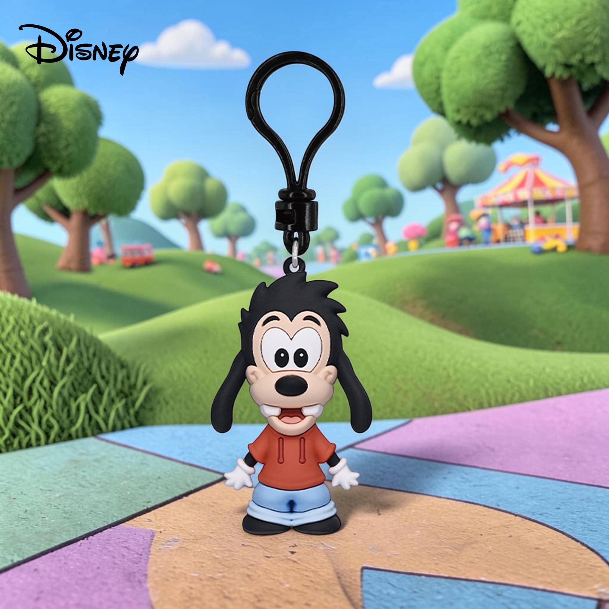Alt View 5. Monogram - Disney Goofy Movie Series 74 Blind Bag 3D Foam Bag Clip | One Random - Multi-Colored.