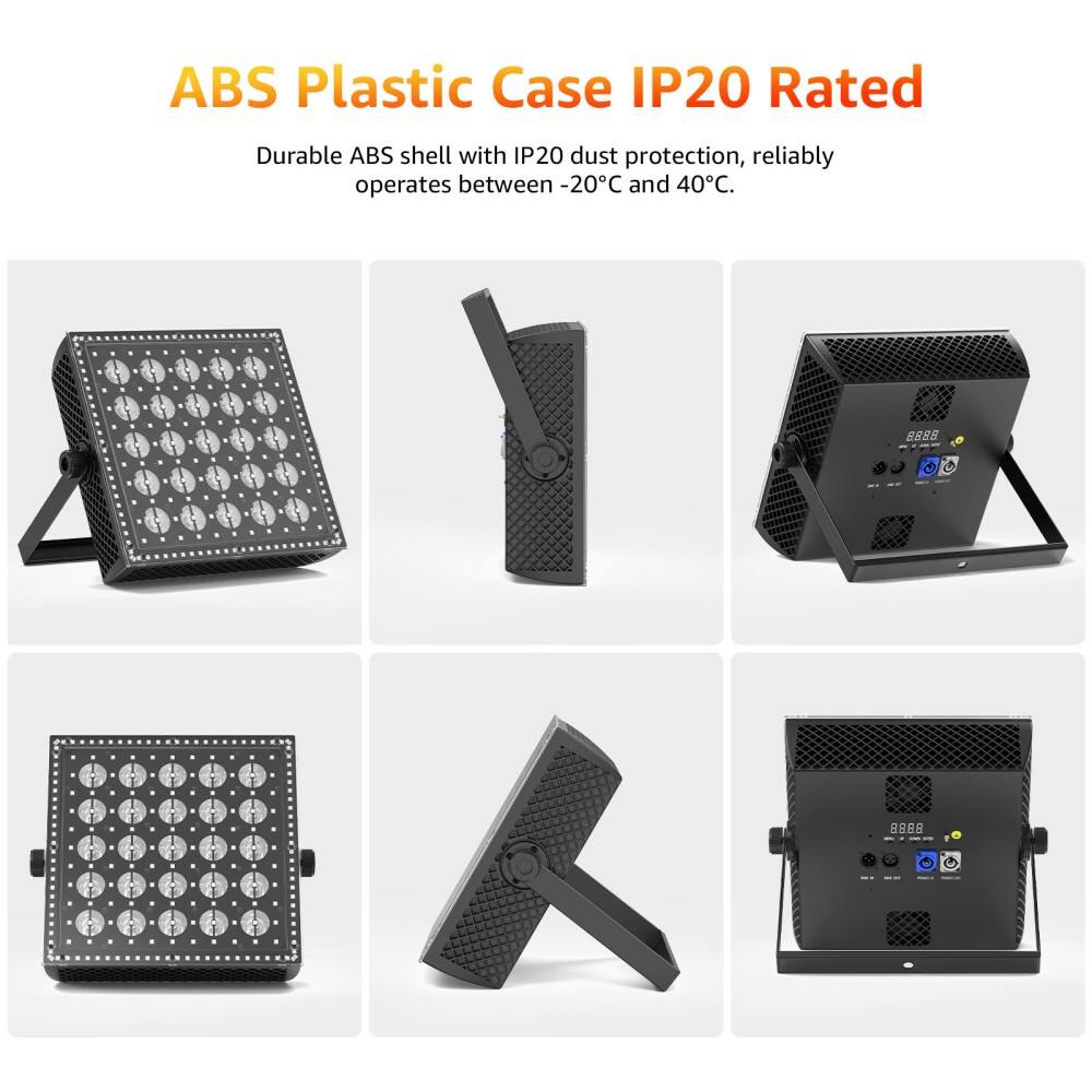 ABS Plastic Case IP20 Rated

Durable ABS shell with IP20 dust protection, reliably operates between -20°C and 40°C.