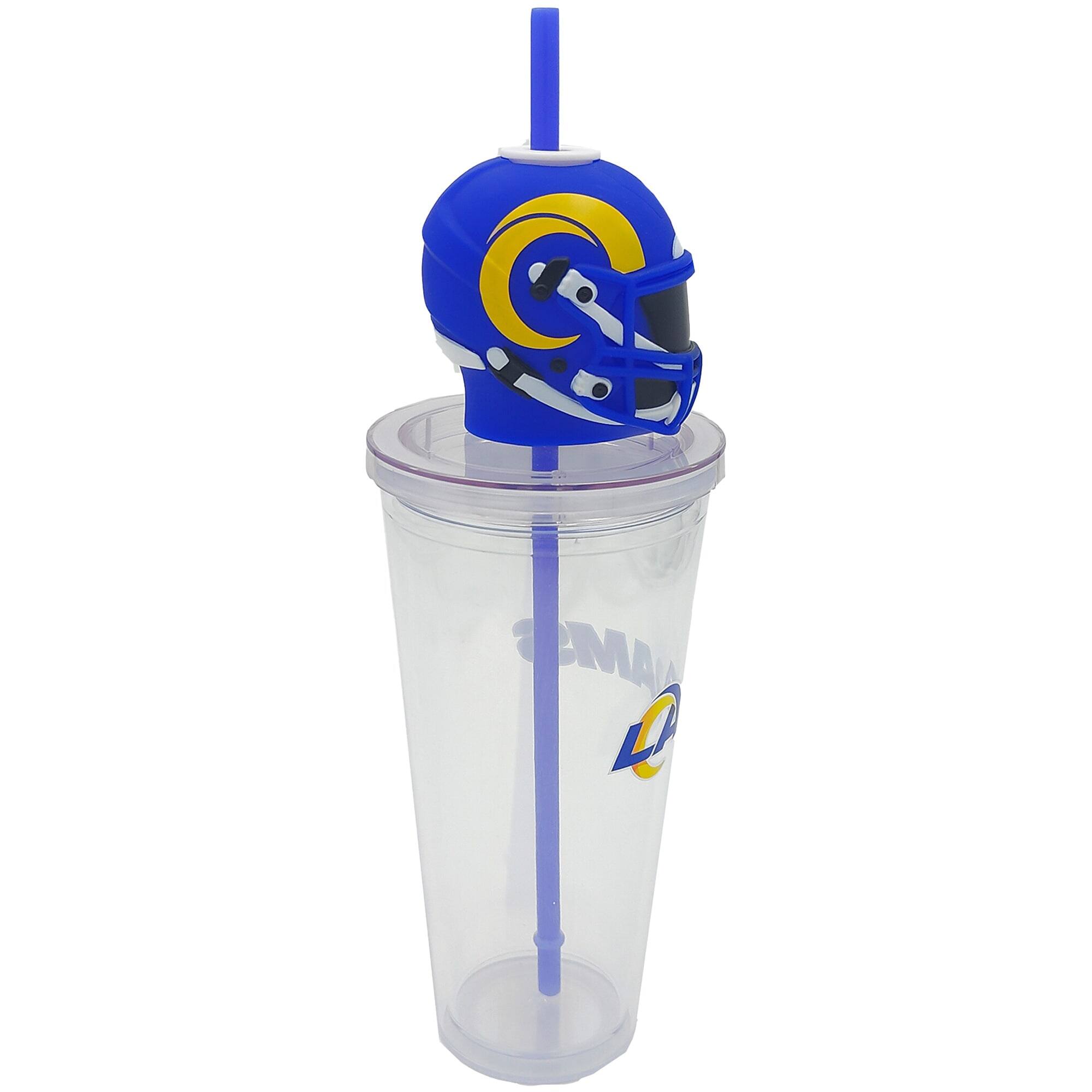 Alt View 2. Pegasus - Los Angeles Rams Mascot Lid 24oz. Sipper Cup - Multicolor.