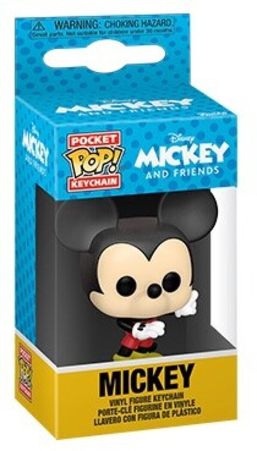 **WARNING: CHOKING HAZARD**  
Small parts. Not for children under 3 years.

**POCKET POP! KEYCHAIN**  
**Disney MICKEY AND FRIENDS**

**MICKEY**  
VINYL FIGURE KEYCHAIN  
PORTE-CLE FIGURINE EN VINYLE  
LLAVERO CON FIGURA DE PLÁSTICO