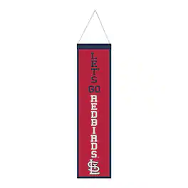 WinCraft - 8" x 32" Slogan Wool Banner - Multicolor