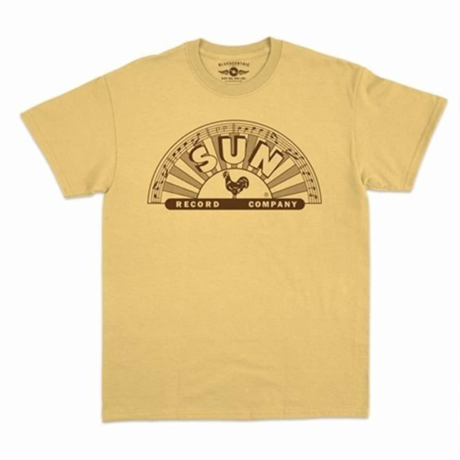 PopMarket - Sun Records - Brown Logo - Heavy Cotton T-Shirt - Yellow 2XL - APPAREL - Multicolor price history on PriceWatchPro