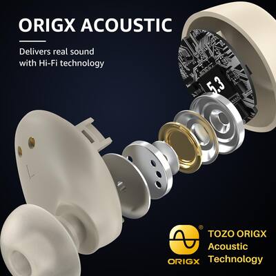TOZO A1 Wireless Earbuds Bluetooth 5.3 in Ear Headphones Light-Weight TOZO A1 Wireless Earbuds Bluetooth 5.3 in Ear Headphones Light-Weight