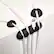Alt View 13. Wrap-It Storage - Cable Clips - White.