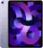 Front. Apple - Certified Refurbished - Apple 10.9-Inch iPad Air - (5th Generation) (2022) Wi-Fi - 64GB - Purple.