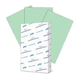 Hammermill - Fore MP Colors Multipurpose Paper, 20 lbs., 8.5" x 14", 500 Sheets/Ream (103374) - Green