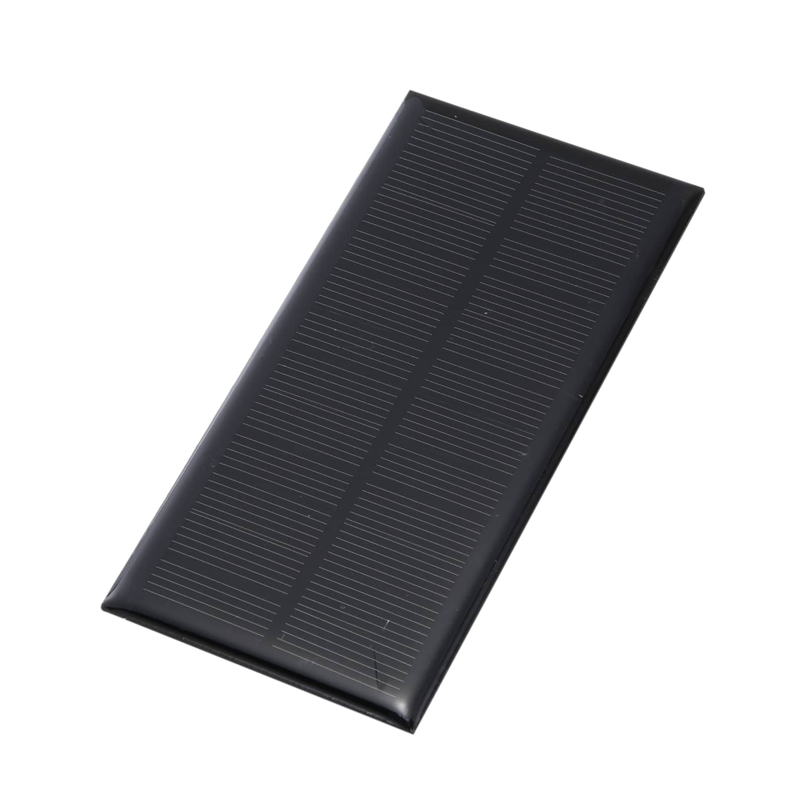Unique Bargains - 1pc 12V 0.84W 70mA Mini Solar Panels, Small Solar PV Cells for DIY Electric Toy Materials Kits - Black