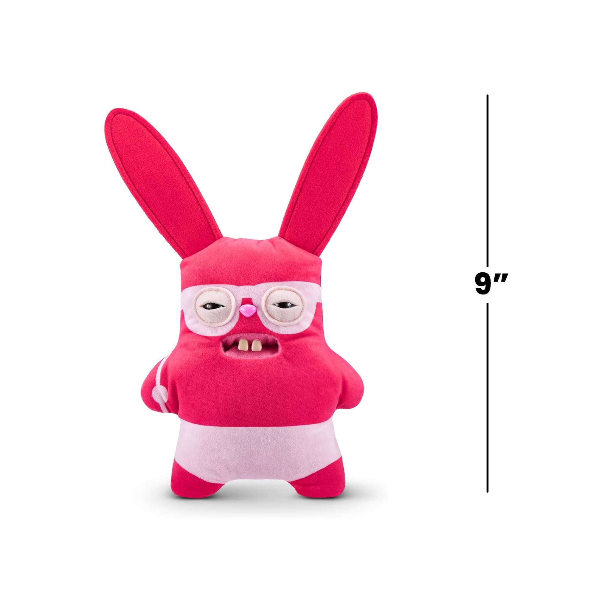 Alt View 5. ZURU - Fuggler Vacay Vibes 9 Inch Plush | Rabid Rabbit - Multi-Colored.