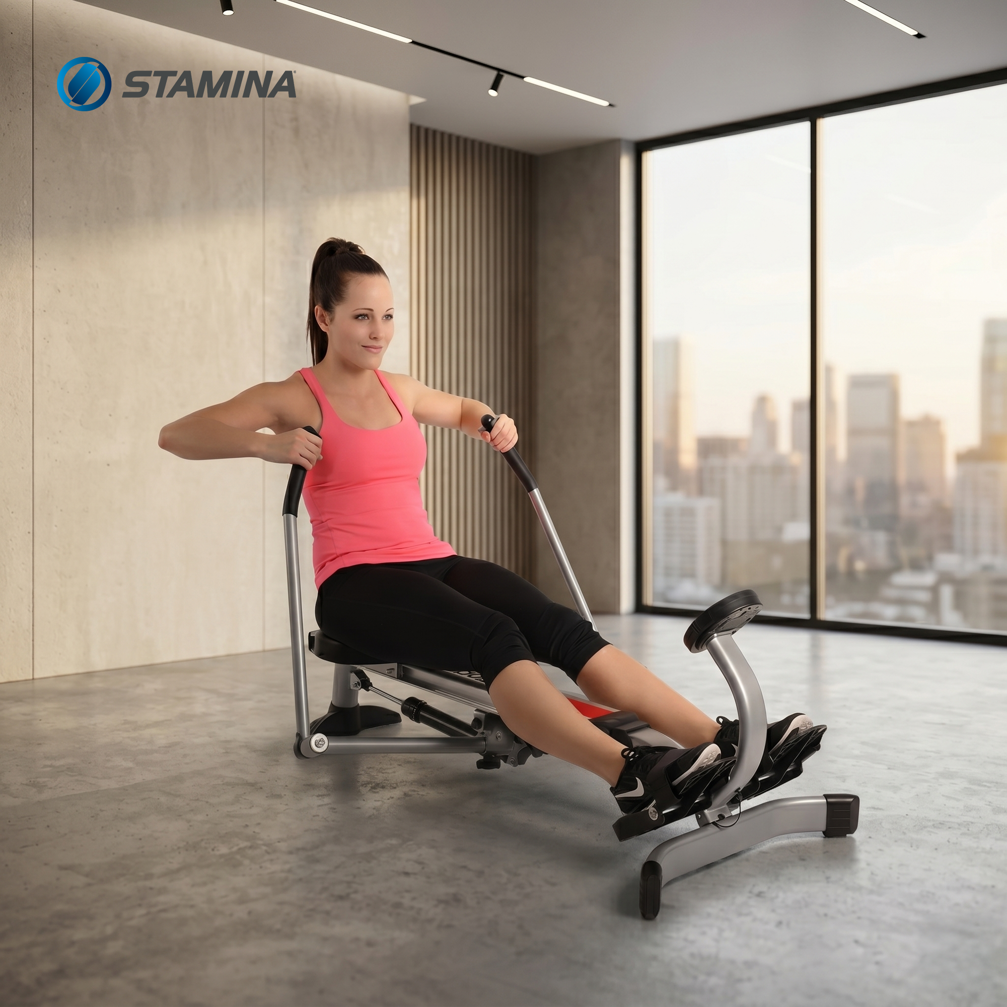 Alt View 5. Stamina Products - 35-1050 - Grey/Black.