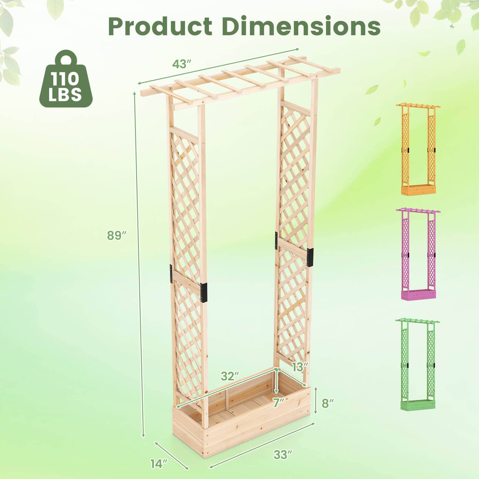 Product Dimensions: 110 LBS, 43", 89", 14", 32", 13", 7", 33", 8"