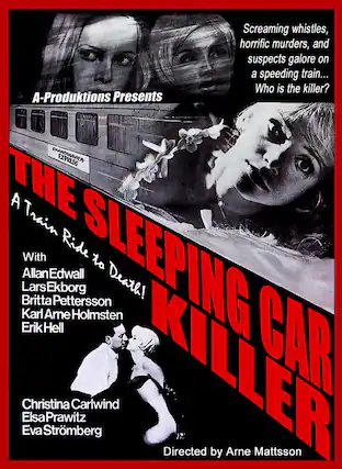 Front. The Sleeping Car Killer - DVD.