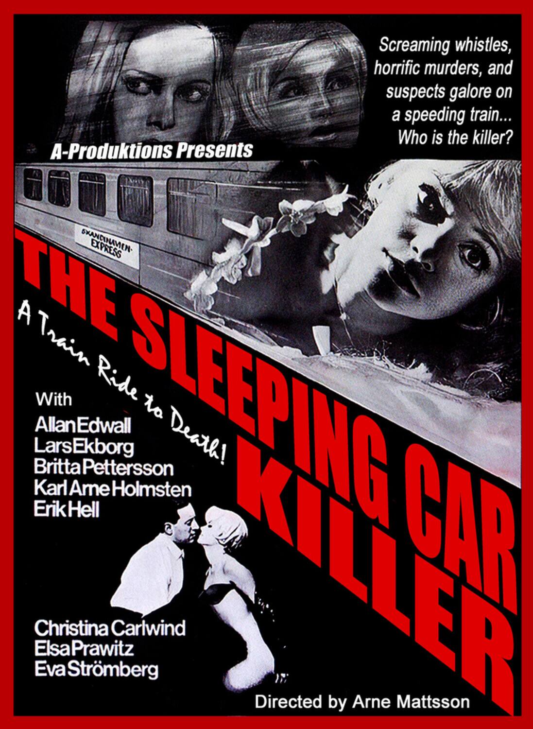Front. The Sleeping Car Killer   - DVD.