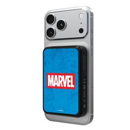 Keyscaper - Logo Wireless Mag Power Bank - Marvel