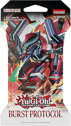Konami - Yu-Gi-Oh! Trading Card Game: Burst Protocol Sleeved Booster