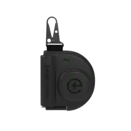 Pocket Juice - Extend 5K Portable Charger, 5,000mAh Power Bank with 27.5in. Charging Cable - Black