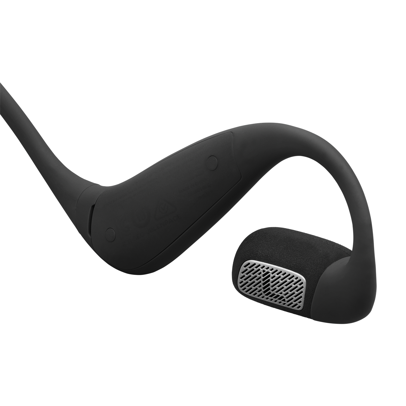 Left. JBL - Endurance Pace - Open-Ear Sport Bluetooth Wireless Headphones - 2026 - Black / Gray.