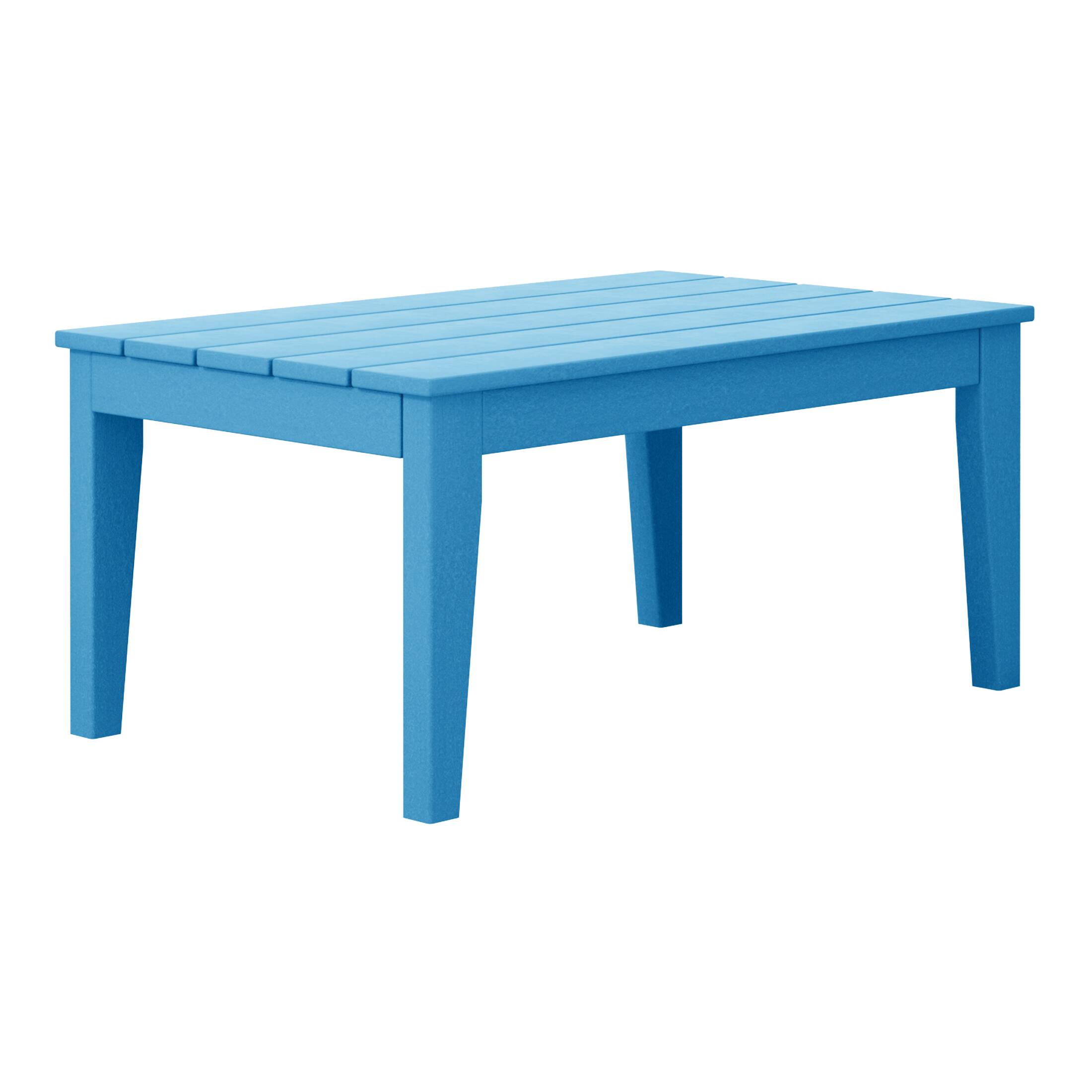 Alt View 2. WestinTrends - WestinTrends Malibu 5-Piece HDPE Outdoor Patio Furniture Couch and Rocking Chair Set - Pacific Blue.