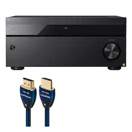 Sony - STR-AZ3000ES 9.2 Channel 8K AV Receiver with AudioQuest SKY 3m HDMI Cable - Black