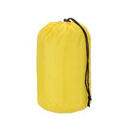 Unique Bargains - Stuff Sack, Nylon Waterproof Storage Sack, Portable Drawstring Dry Bag with Toggle, 4x8Inch, for Camping - Yellow