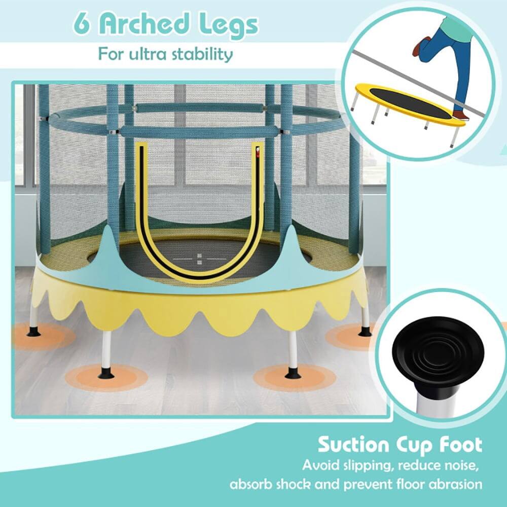 6 Arched Legs  
For ultra stability  

Suction Cup Foot  
Avoid slipping, reduce noise, absorb shock and prevent floor abrasion