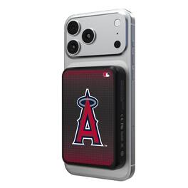 Keyscaper - Los Angeles Angels Wireless Magnetic Power Bank - Black