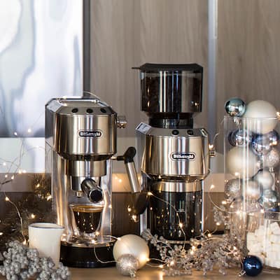 De'Longhi Dedica 14 Cup Coffee Grinder Stainless Steel KG521M De'Longhi Dedica 14 Cup Coffee Grinder Stainless Steel KG521M