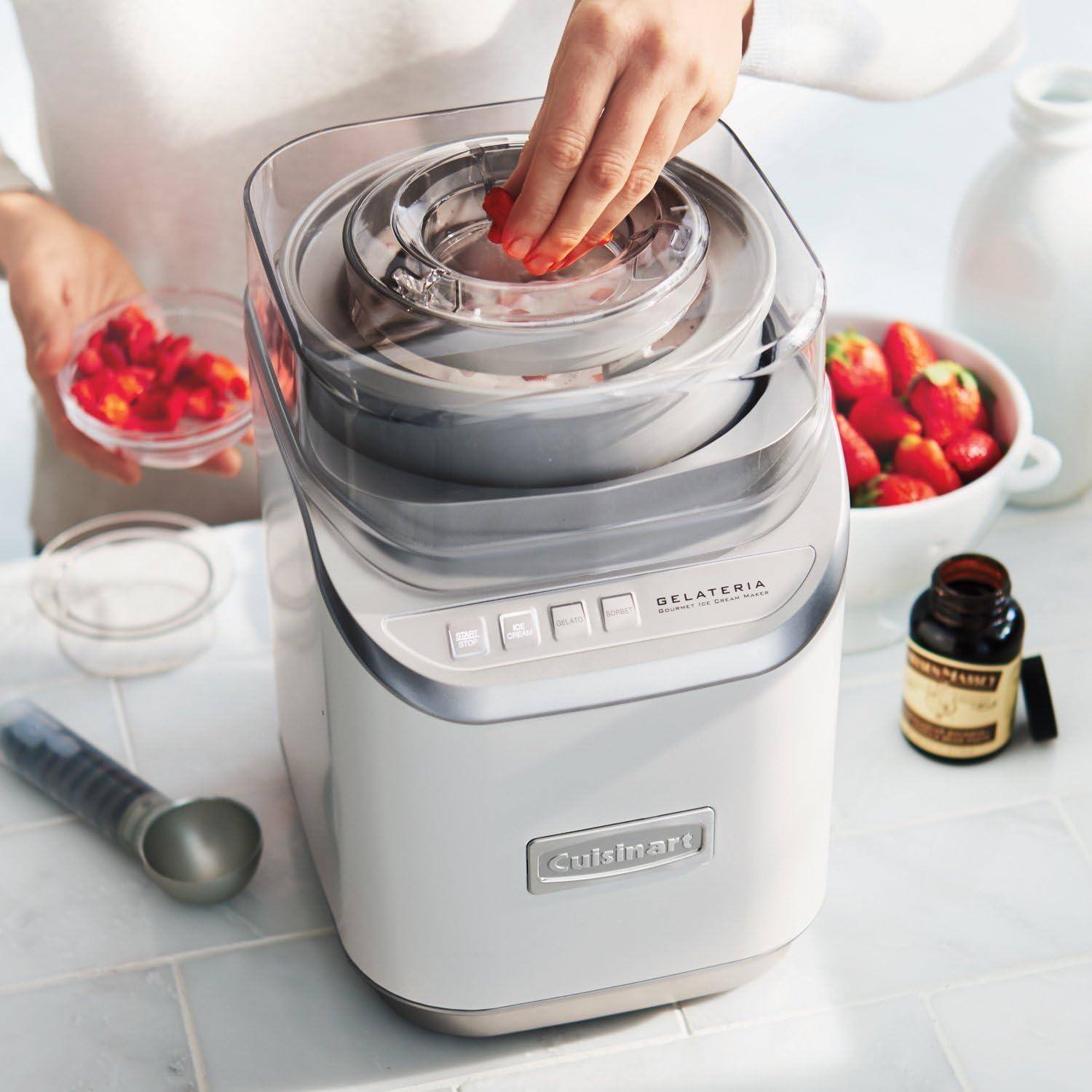 Cuisinart アイスクリームメーカー ソルベ CIM-60PCJ Amazon | Cuisinartクイジナート アイスクリームメーカー CIM