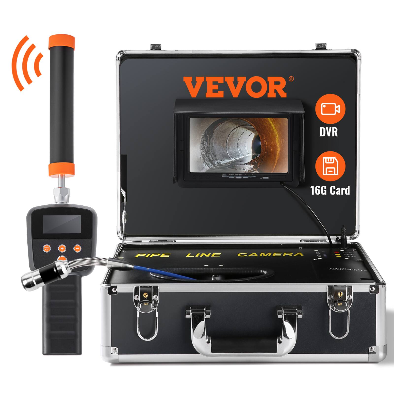 VEVOR 1 DVR 16G Card - PIPE LINE CAMERA RLCRSSA