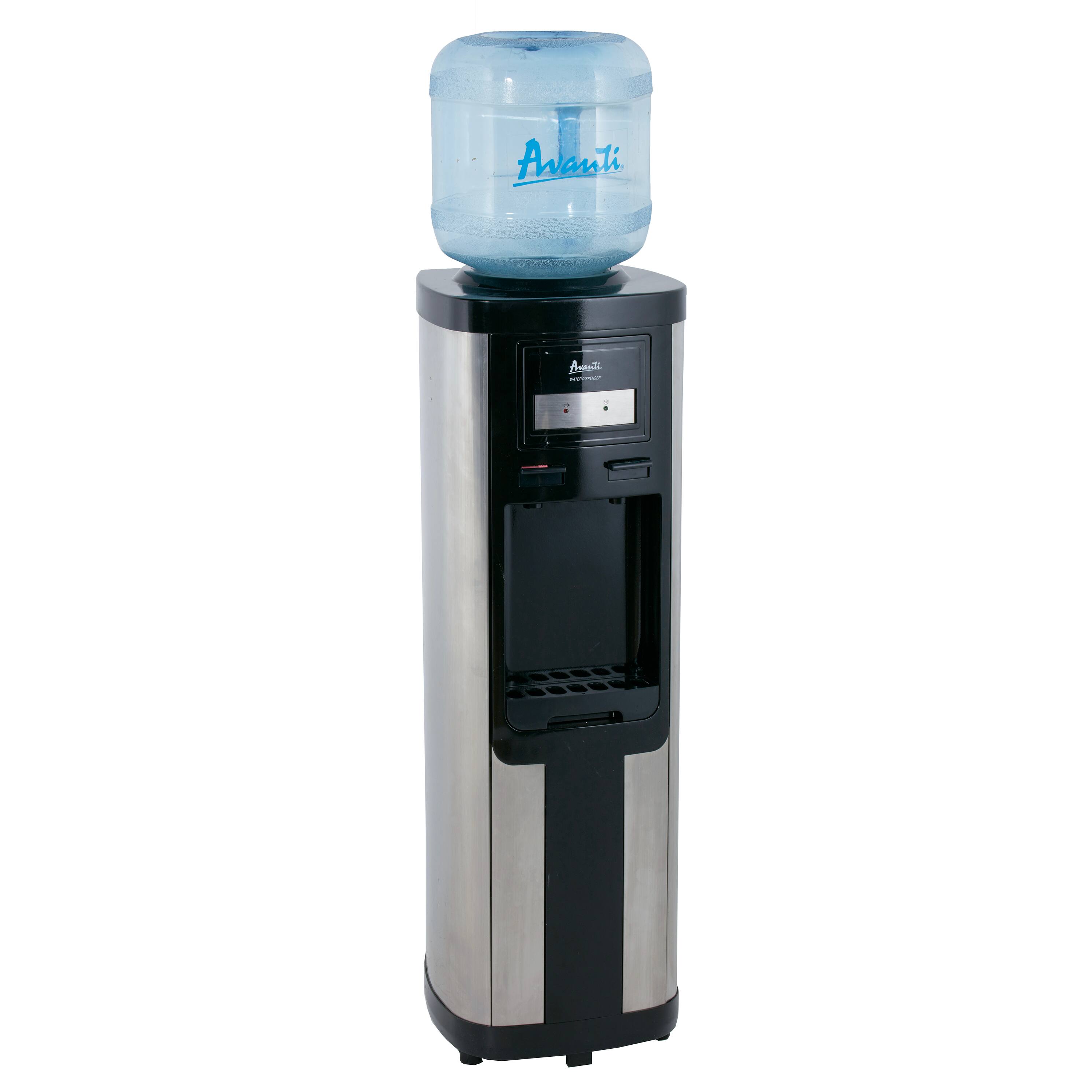 Alt View 7. Avanti - Hot and Cold Water Dispenser, Dual Tap, 3 or 5 Gallon - Stainless Steel.