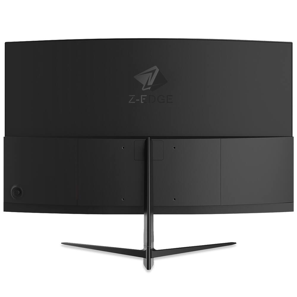 Back. Z-Edge - 24" 1080P Full HD 200Hz 1ms Ultra Thin Frame Curved Gaming Monitor, FreeSync Compatible, HDMI, DP - Black.