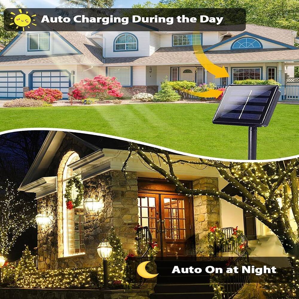 Auto Charging During the Day  
Auto On at Night