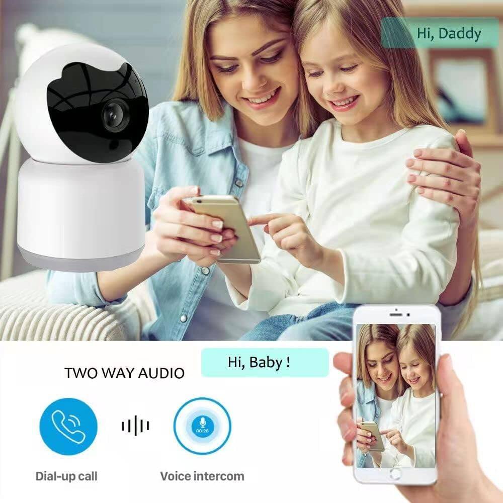 Hi, Daddy  
Hi, Baby!  

TWO WAY AUDIO  
Dial-up call  
Voice intercom