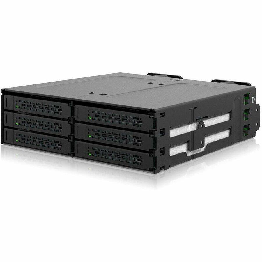 Alt View 3. Icy Dock - Icy Dock CP097 Drive Enclosure for 5.25" U.2, U.3, PCI Express NVMe 4.0 x4 - SFF-8654 SlimSAS Host Interface Internal -.