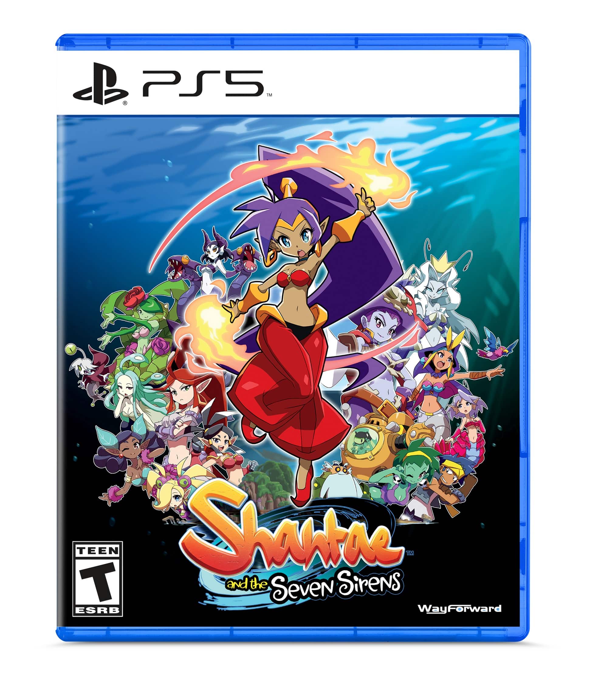Front. Limited Run Games - Shantae and the Seven Sirens.