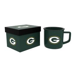 Evergreen Enterprises - Green Bay Packers 14oz. Ceramic Camp Cup with Gift Box - Multicolor