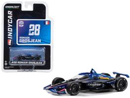 Greenlight - Dallara IndyCar #28 Romain Grosjean "DNSFilter" Andretti Autosport "NTT IndyCar Series" (2023) 1/64 - Black And Blue