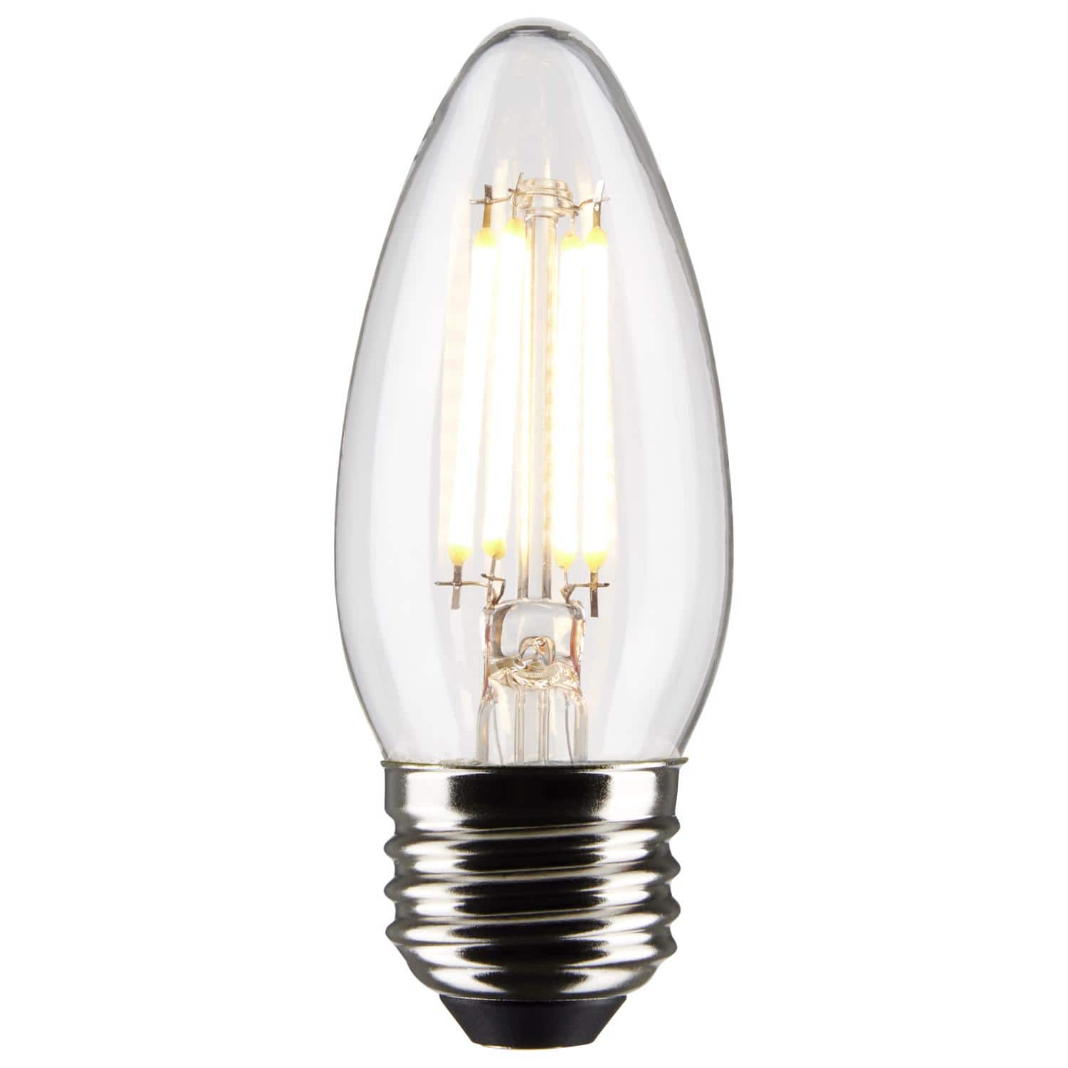 SATCO - B11 E26 (Medium) Filament LED Bulb Soft White 40 Watt Equivalence 2 pk price history on PriceWatchPro