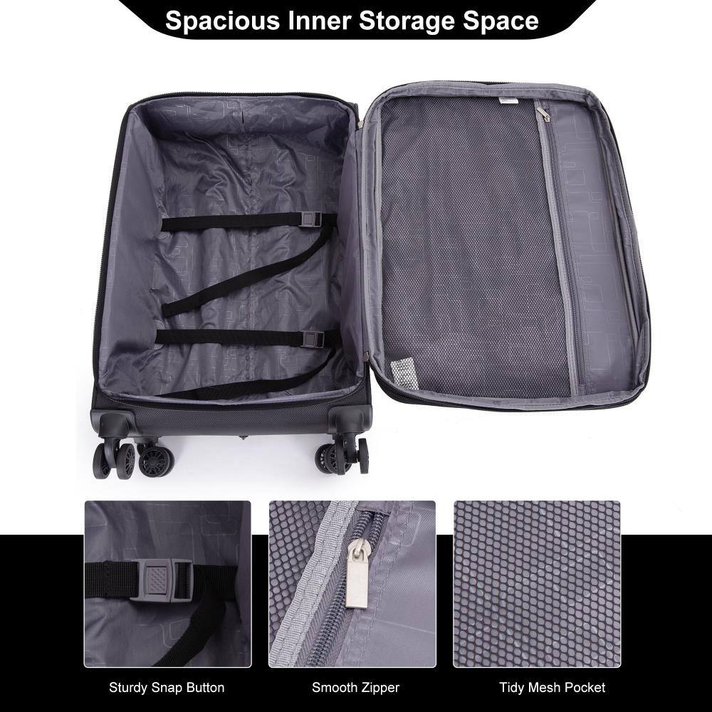 Spacious Inner Storage Space

Sturdy Snap Button

Smooth Zipper

Tidy Mesh Pocket