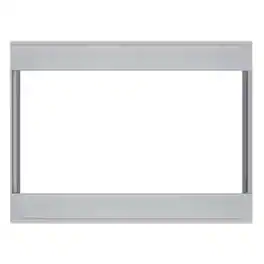 Sharp - 27-in. Built-In Microwave Trim Kit for the SMC2266HS - Silver
