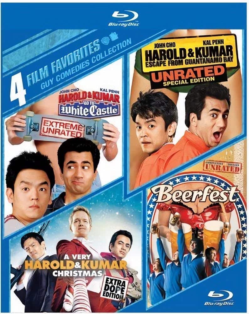 Front. 4 Film Favorites: Guy Comedies (Blu-ray Set) [Blu-ray].