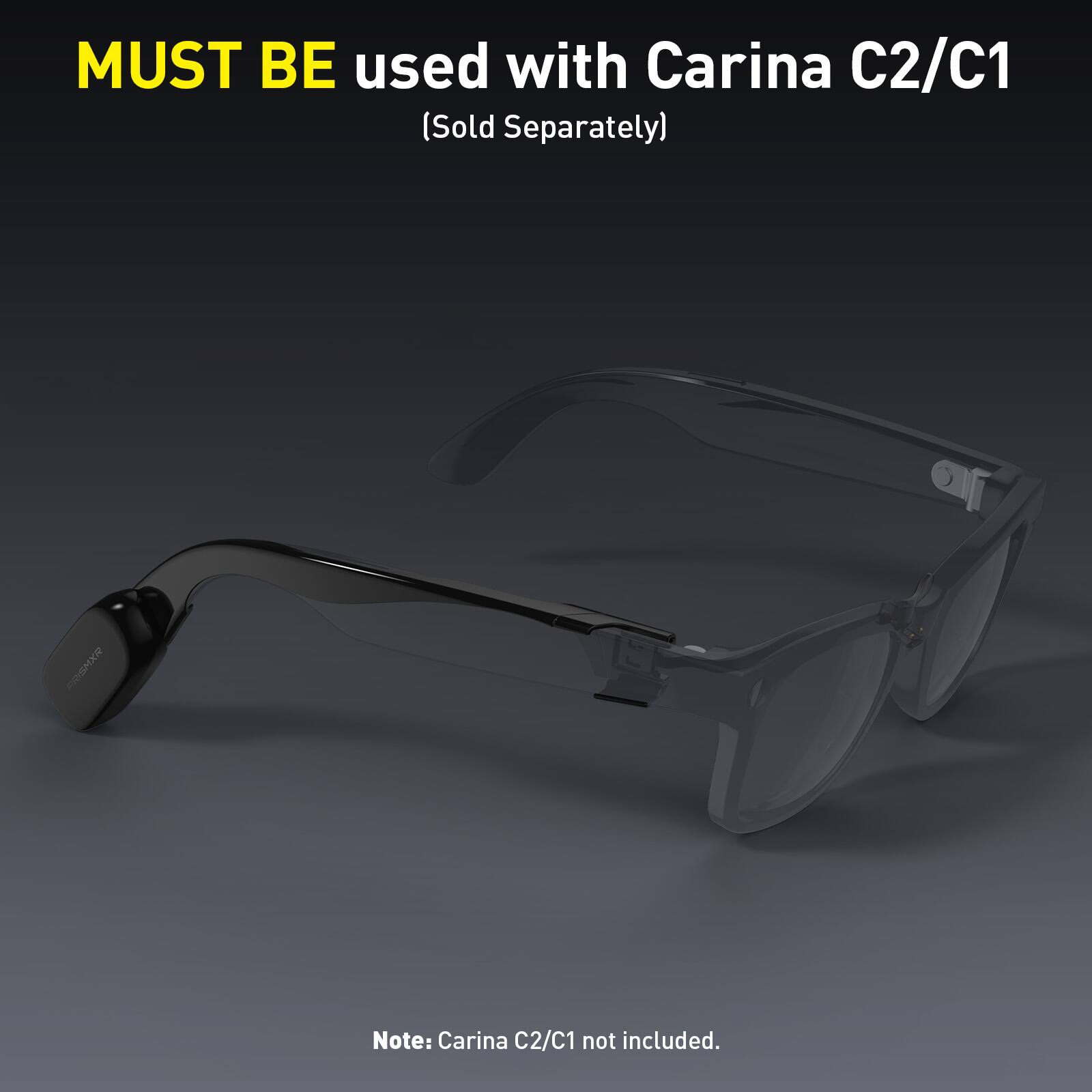 MUST BE used with Carina C2/C1 (Sold Separately)  
Note: Carina C2/C1 not included.